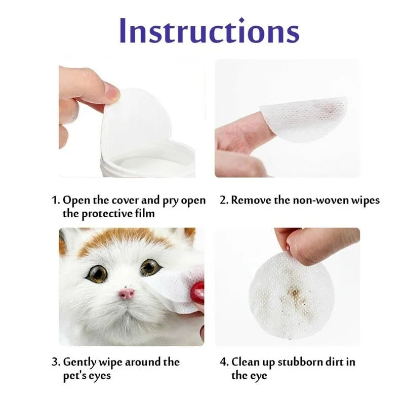 HappyPaws - Pet Eye & Ear Cleaning Wipes