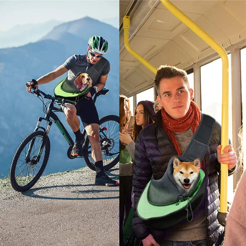 HappyPaws - Breathable Pet Sling Carrier
